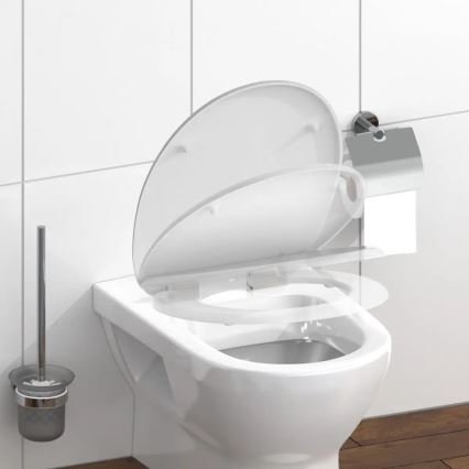 Schütte 82100-A - Κάθισμα WC λευκό με SoftClose από Duroplast