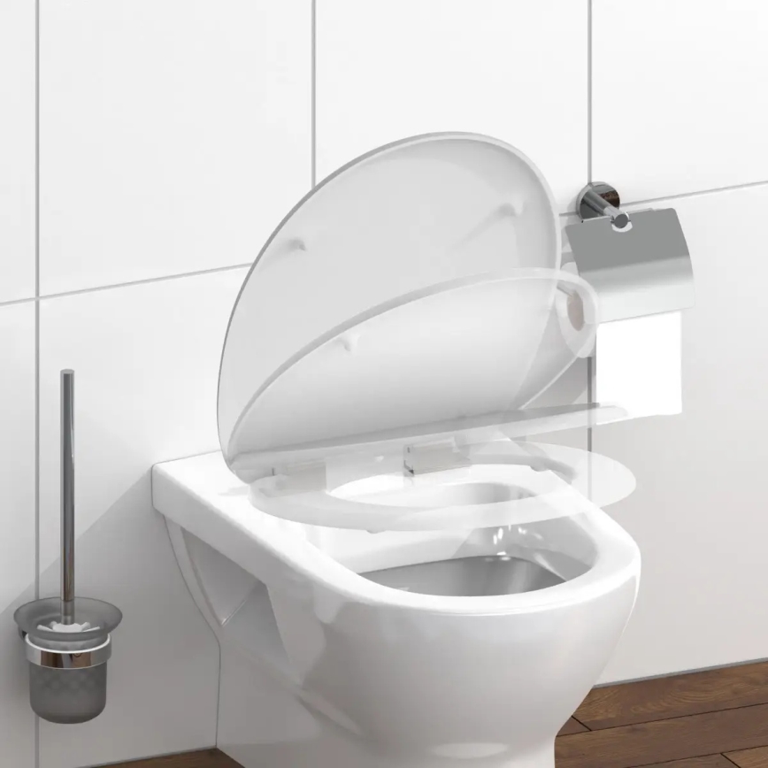 Schütte 82100-A - Κάθισμα WC λευκό με SoftClose από Duroplast