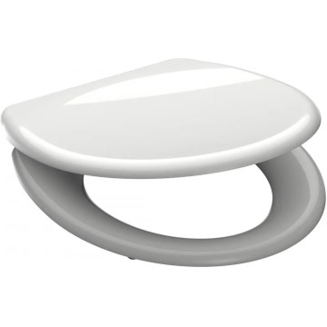 Schütte 82300-A - Κάθισμα τουαλέτας ΛΕΥΚΟ SoftClose από Duroplast