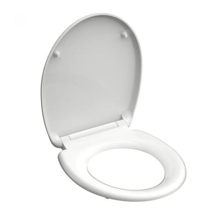 Schütte 82300-A - Κάθισμα τουαλέτας ΛΕΥΚΟ SoftClose από Duroplast