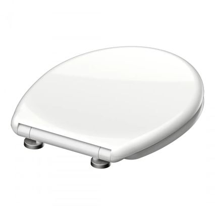 Schütte 82300-A - Κάθισμα τουαλέτας ΛΕΥΚΟ SoftClose από Duroplast