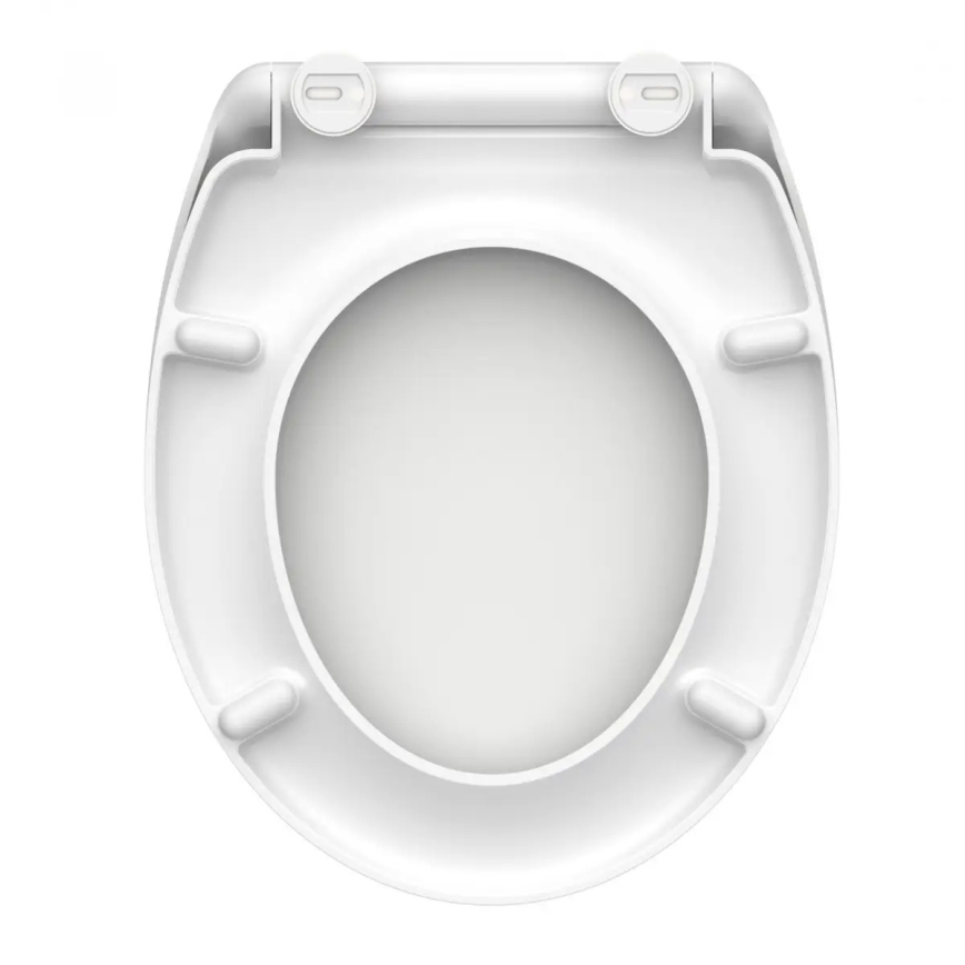 Schütte 82300-A - Κάθισμα τουαλέτας ΛΕΥΚΟ SoftClose από Duroplast
