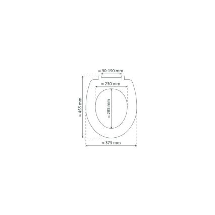 Schütte 82300-A - Κάθισμα τουαλέτας ΛΕΥΚΟ SoftClose από Duroplast