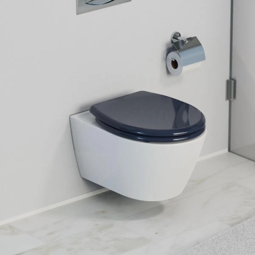 Schütte 82304-A - Κάθισμα τουαλέτας ανθρακί με SoftClose, από duroplast