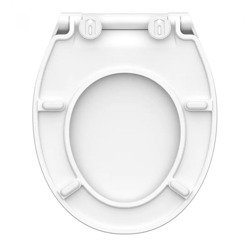 Schütte 82700 - Κάθισμα λεκάνης SLIM WHITE με SoftClose, Duroplast