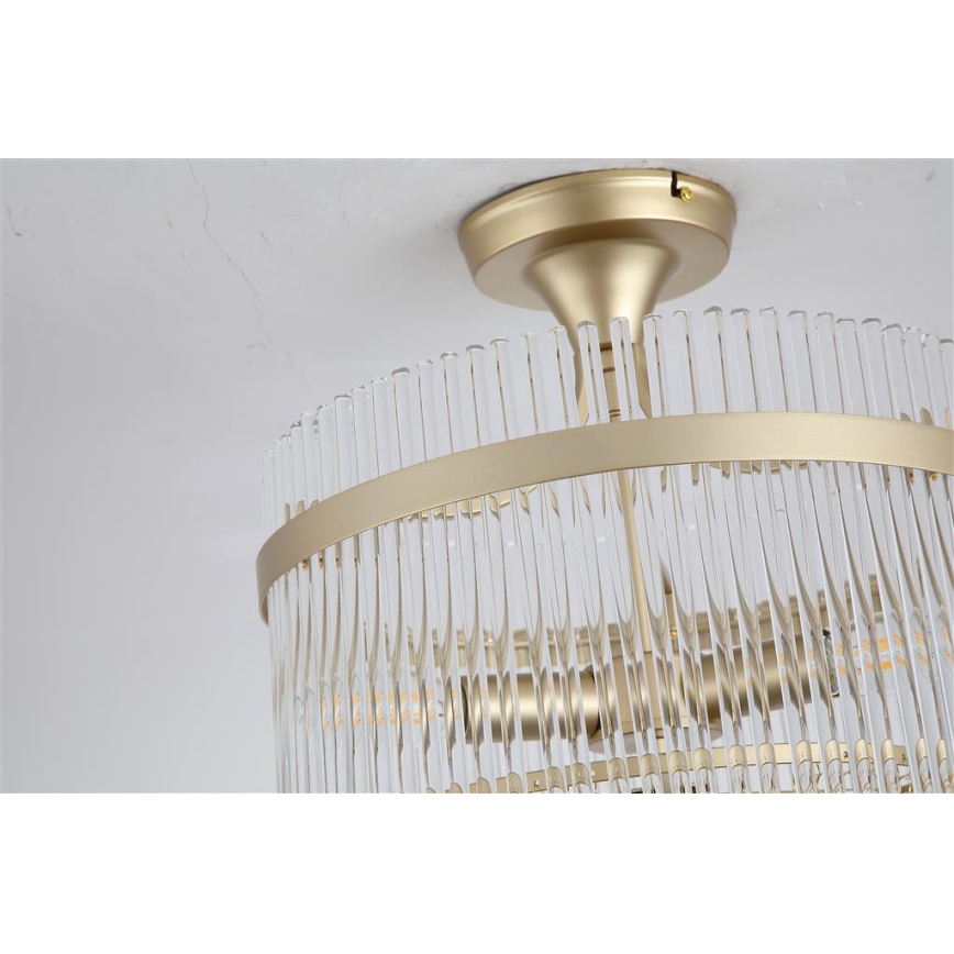 Searchlight - Κολλητό φωτιστικό οροφής LARA 3xE14/60W/230V