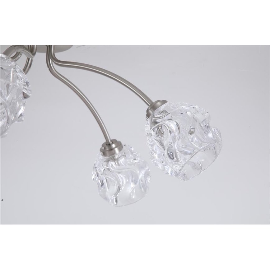 Searchlight - Επιφανειακό φωτιστικό οροφής ASTRAL 5xG9/33W/230V ματ χρώμιο