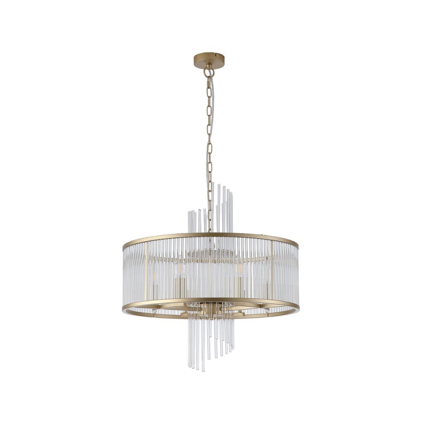 Searchlight - Κρεμαστός πολυέλαιος LARA με αλυσίδα 6xE14/60W/230V