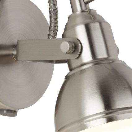 Searchlight - Σποτ τοίχου FOCUS 1xGU10/50W/230V ματ χρώμιο