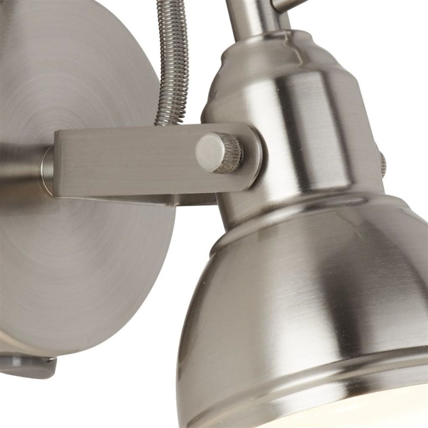 Searchlight - Σποτ τοίχου FOCUS 1xGU10/50W/230V ματ χρώμιο