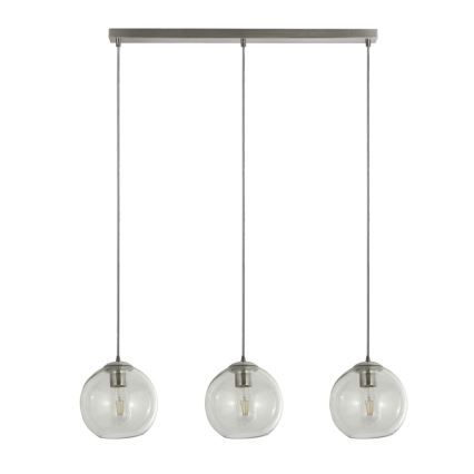 Searchlight - Κρεμαστό φωτιστικό οροφής PENDANT 3xE27/40W/230V ματ χρώμιο