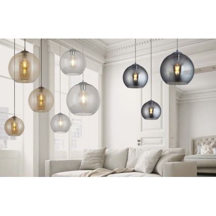 Searchlight - Πολύφωτο σε σχοινί BALL 1xE27/60W/230V μαύρο