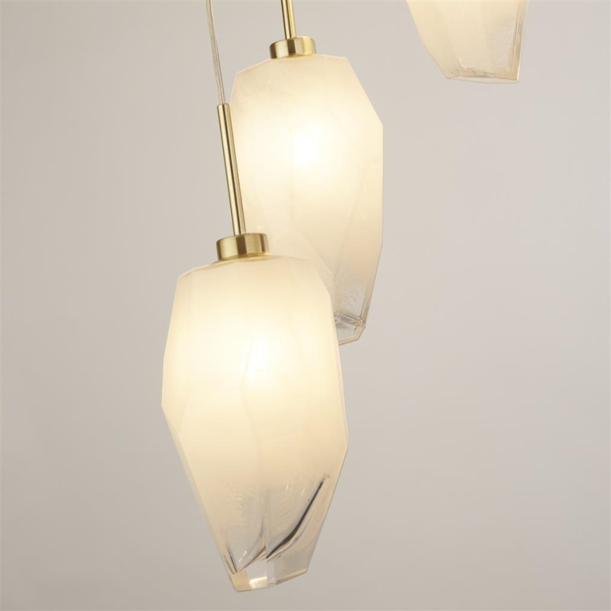 Searchlight - Κρεμαστό φωτιστικό με καλώδιο ROCKY 5xG9/33W/230V