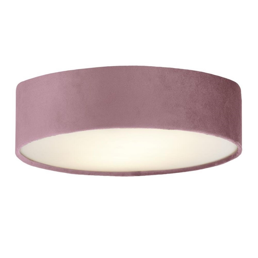 Searchlight - Φωτιστικό οροφής DRUM PLEAT 2xE27/15W/230V ροζ