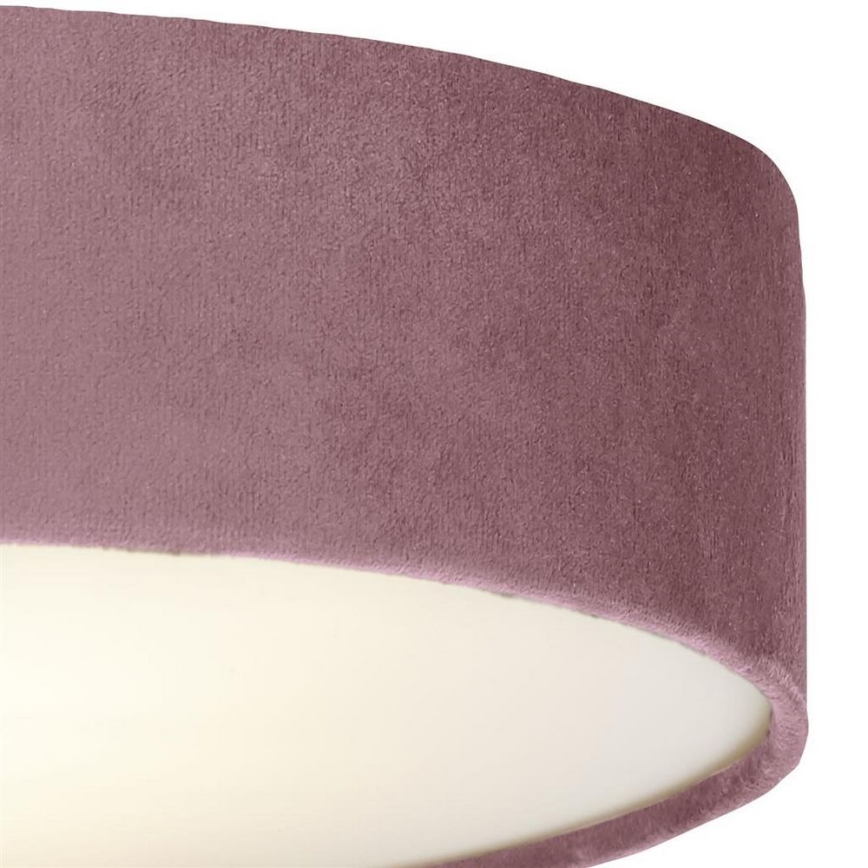 Searchlight - Φωτιστικό οροφής DRUM PLEAT 2xE27/15W/230V ροζ