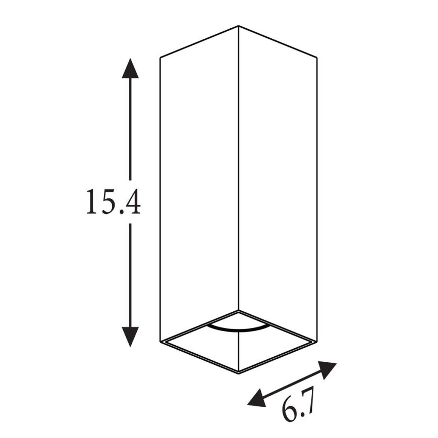 Searchlight - Φωτιστικό τοίχου DON 2xGU10/10W/230V χρυσό