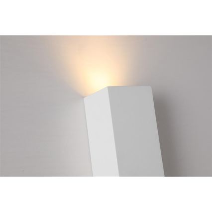 Searchlight - Επιτοίχιο φωτιστικό DON 2xGU10/10W/230V λευκό