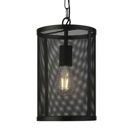 Searchlight - Πολύφωτο σε αλυσίδα FISHNET 1xE27/60W/230V μαύρο