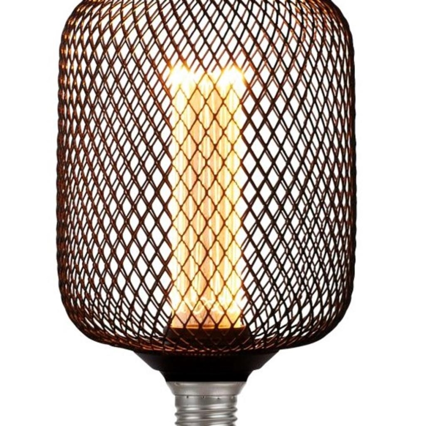 Searchlight - LED ρυθμιζόμενη διακοσμητική λάμπα WIRE MESH E27/4,5W/230V 2700K