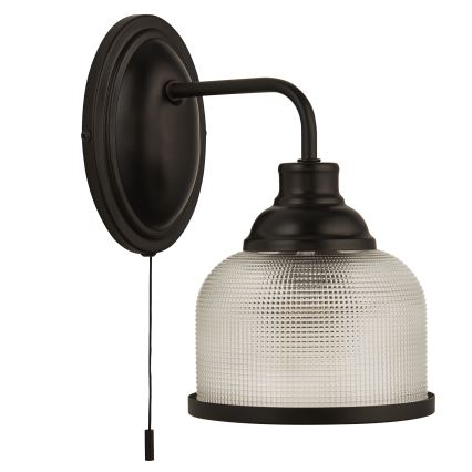 Searchlight - Λάμπα τοίχου BISTRO 1xE27/60W/230V μαύρο