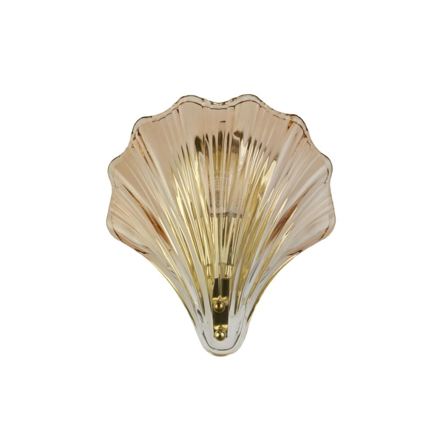 Searchlight - Επιτοίχιο φωτιστικό SHELL 1xG9/7W/230V καπνιστό