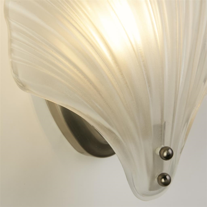 Searchlight - Επιτοίχιο φωτιστικό SHELL 1xG9/7W/230V λευκό