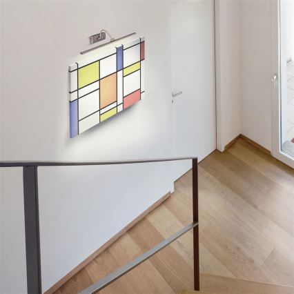 Searchlight - Φωτιστικό πίνακα LED LED/3W/230V ματ χρώμιο