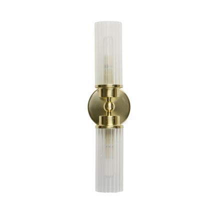 Searchlight - Επιτοίχιο φωτιστικό IMPERIAL 2xG9/33W/230V ορείχαλκος
