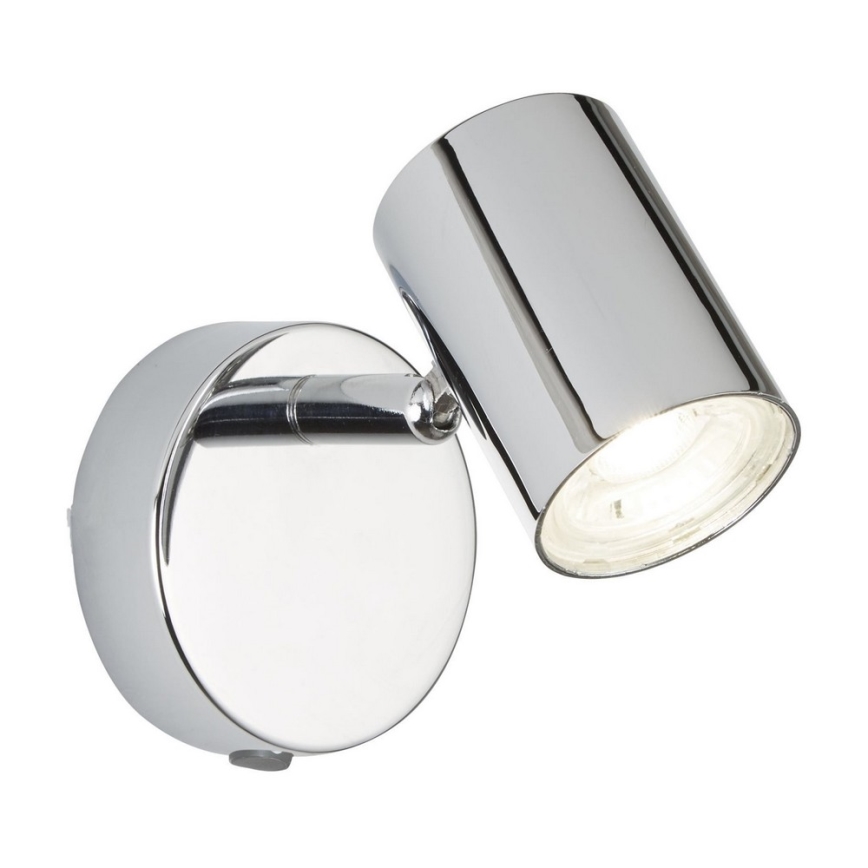 Searchlight - Φωτιστικό σποτ τοίχου LED ROLLO 1xLED/4W/230V γυαλιστερό χρώμιο