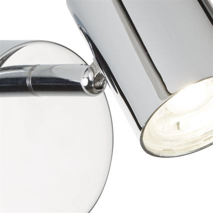 Searchlight - Φωτιστικό σποτ τοίχου LED ROLLO 1xLED/4W/230V γυαλιστερό χρώμιο