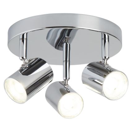 Searchlight - LED Σποτ ROLLO 3xLED/4W/230V γυαλιστερό χρώμιο