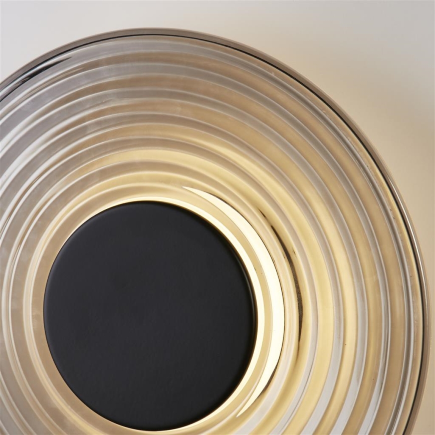 Searchlight - LED Ρυθμιζόμενο επιτοίχιο φωτιστικό CLEO LED/9,4W/230V καπνιστό