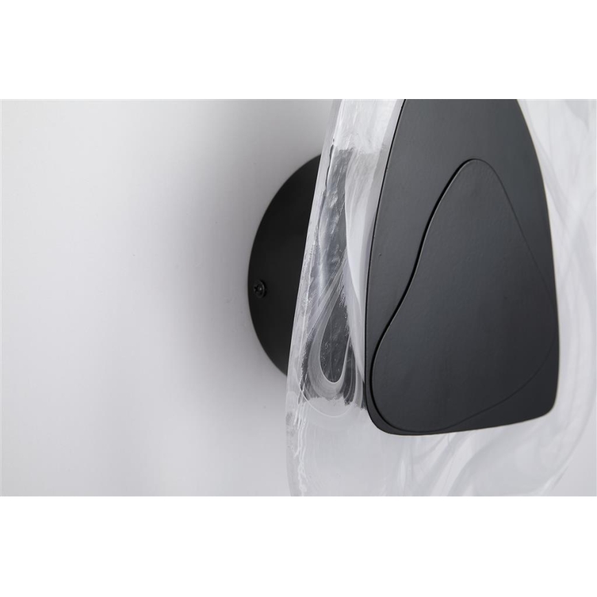 Searchlight - Επιτοίχιο φωτιστικό LED DESTINY LED/8W/230V, μαύρο