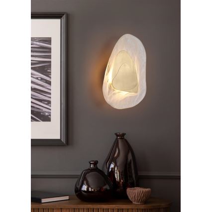 Searchlight - LED Επιτοίχιο φωτιστικό DESTINY LED/8W/230V μπρούτζινο