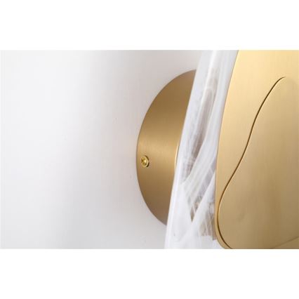 Searchlight - LED Επιτοίχιο φωτιστικό DESTINY LED/8W/230V μπρούτζινο