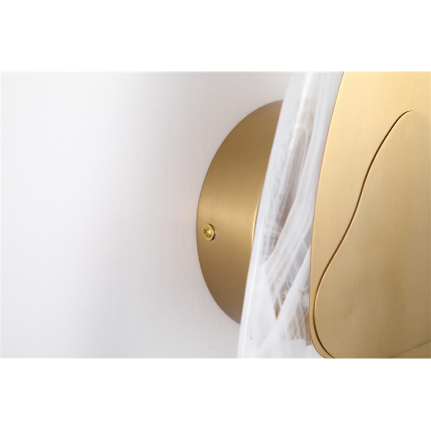 Searchlight - LED Επιτοίχιο φωτιστικό DESTINY LED/8W/230V μπρούτζινο