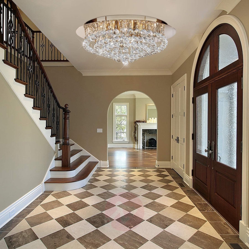 Searchlight - Οροφής φωτιστικό HANNA 8xG9/33W/230V