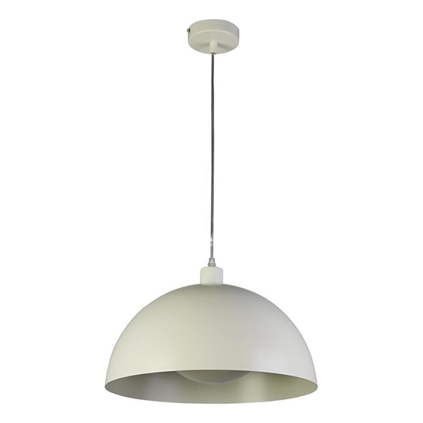 Searchlight - Κρεμαστό φωτιστικό με καλώδιο MARS 1xE27/60W/230V pr. 25 cm, σε κρεμ απόχρωση