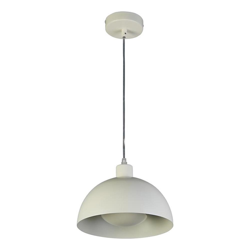 Searchlight - Κρεμαστό φωτιστικό σε καλώδιο MARS 1xE27/60W/230V διάμ. 40 cm σε κρεμ απόχρωση