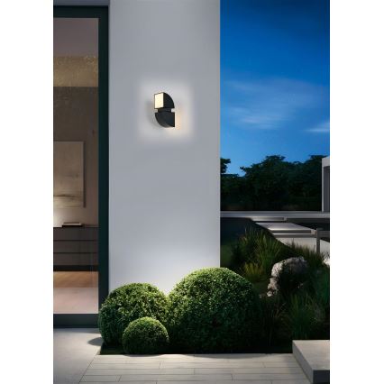 Searchlight - LED Εξωτερικό φωτιστικό τοίχου DAKOTA 2xLED/4W/230V IP44