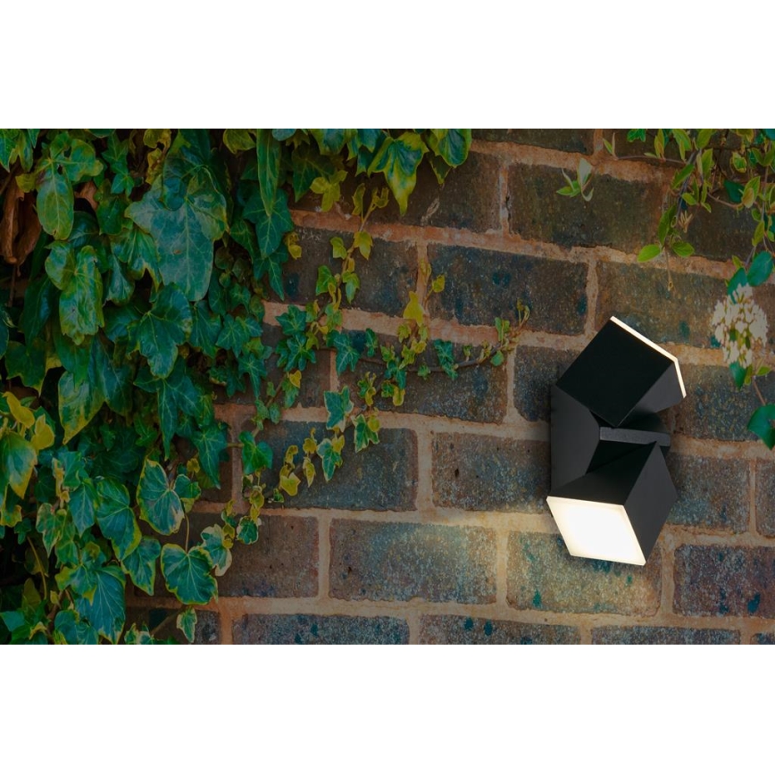 Searchlight - LED εξωτερικό φωτιστικό τοίχου MONTANA 2xLED/6W/230V IP44