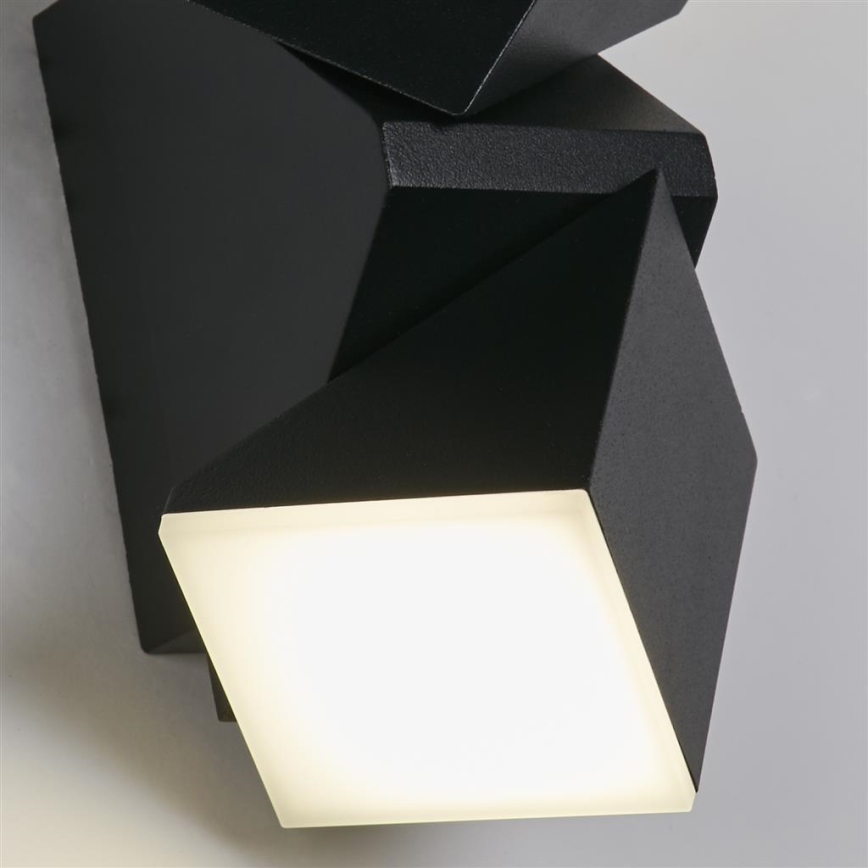 Searchlight - LED εξωτερικό φωτιστικό τοίχου MONTANA 2xLED/6W/230V IP44