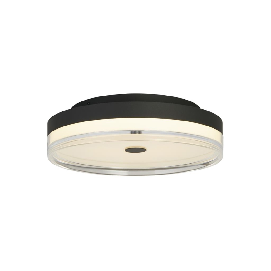 Searchlight - Φωτιστικό οροφής LED CYPRUS LED/21W/230V Ø 30 cm μαύρο