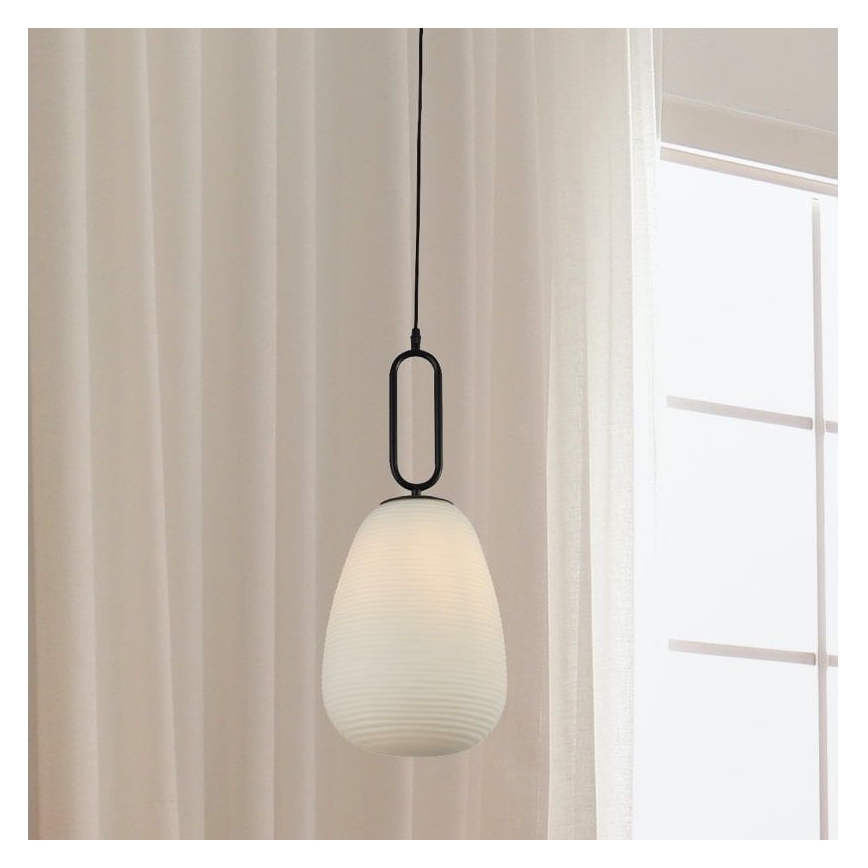 Searchlight - Κρεμαστό φωτιστικό οροφής μονόφωτο ELIXIR 1xE27/60W/230V λευκό