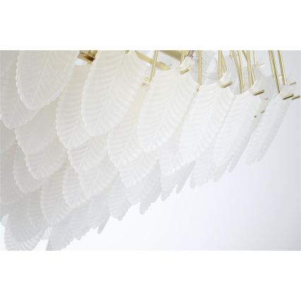 Searchlight - Πολυέλαιος με αλυσίδα FEATHER 10xE14/60W/230V