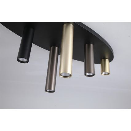 Searchlight - Φωτιστικό οροφής TUBES 6xGU10/10W/230V 80x30 cm