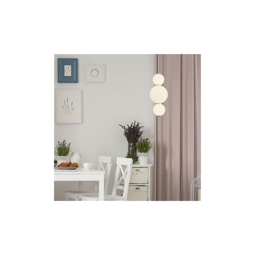 Searchlight - LED Κρεμαστό φωτιστικό οροφής SNOWBALL LED/18W/230V