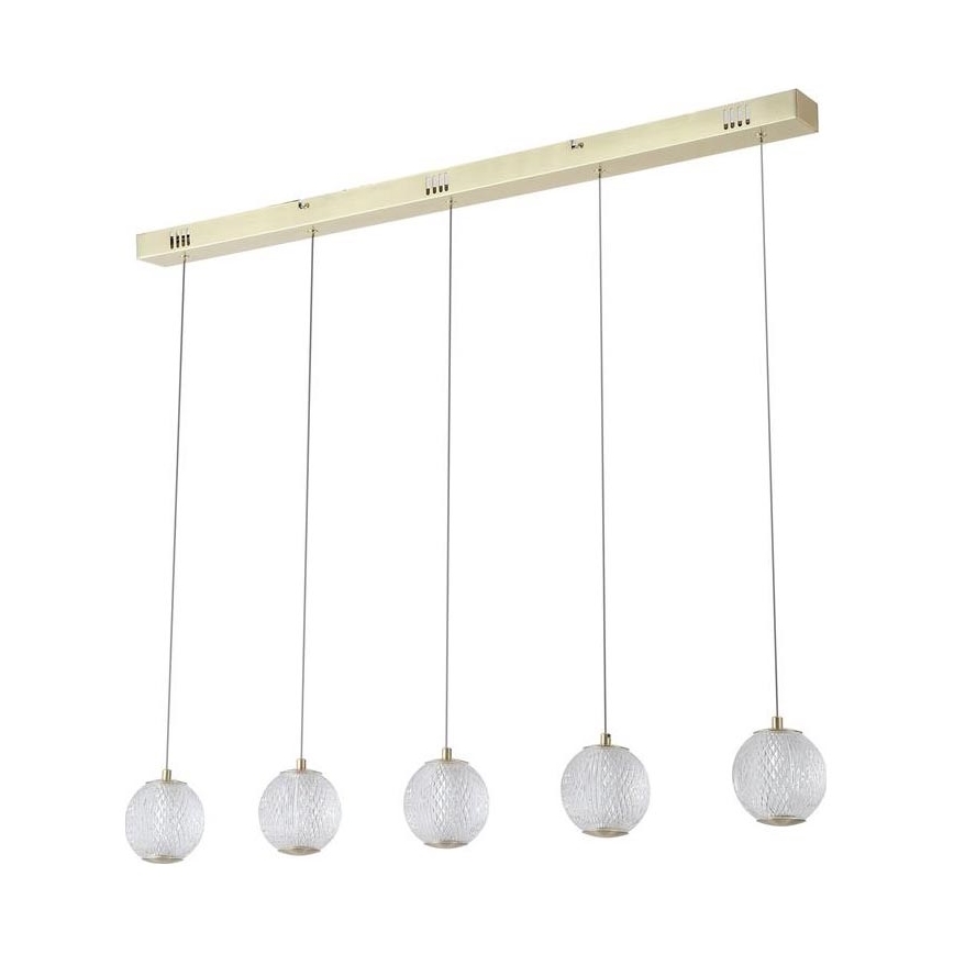 Searchlight - LED κρεμαστό φωτιστικό με καλώδιο ALLURE 5xLED/4,2W/230V