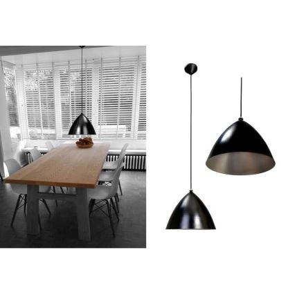 Searchlight  - Κρεμαστό φωτιστικό οροφής 1xE27/60W/230V μαύρο