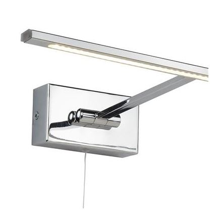 Searchlight - Φωτιστικό πίνακα LED LED/7,7W/230V γυαλιστερό χρώμιο